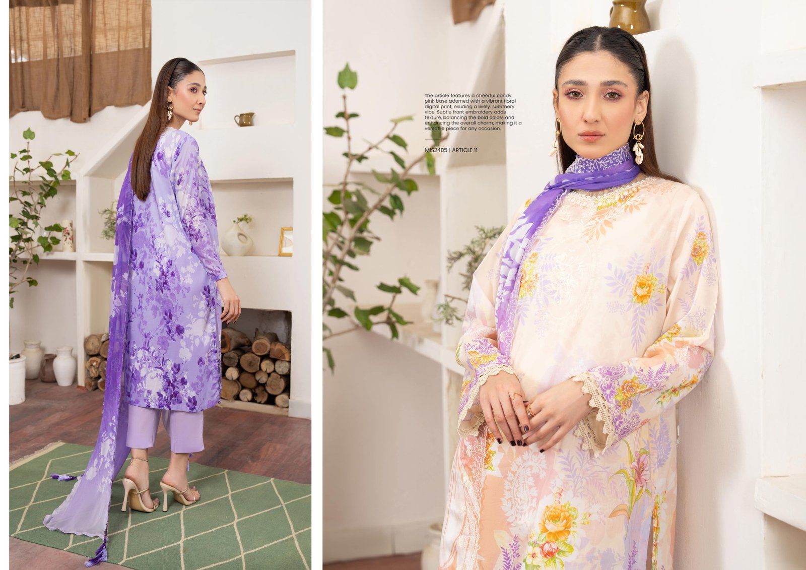 Premium Mishal by guljee unstiched 3pc