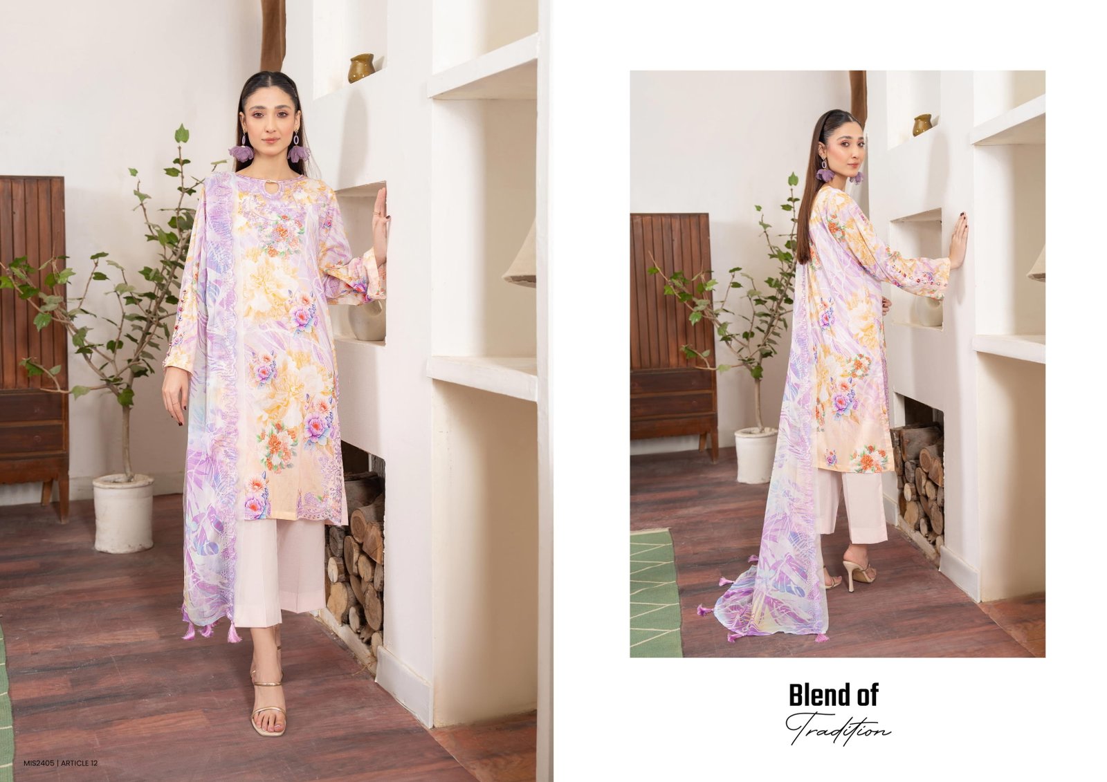 Premium Mishal by guljee unstiched 3pc