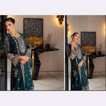 AFSANEH BY LALA LUXURY CHIFFFON UNSTITCHED COLLECTION